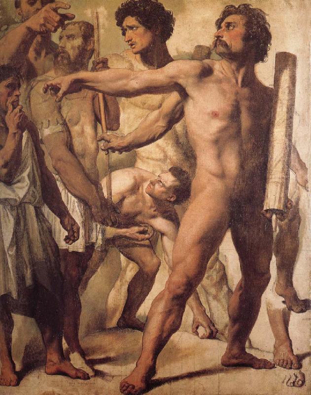 Jean-Auguste Dominique Ingres Study of Christ